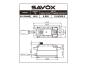 Preview: SAVÖX SV-1254MG Low Profile Coreless Digital Servo 15kg/0,085sek