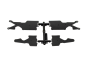 Preview: SWORKz 1/8 S35-4/5 Series Plastic F/R Lower Arm Cover Set