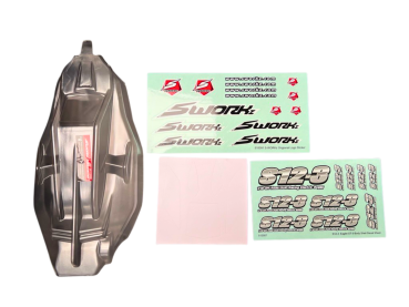 Preview: SS12-3 Eaglet ST-3 Clean Body Shell (Pre-Cut)