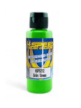 Lexan Airbrush Farbe 60 ml Grün / Green H-SPEED
