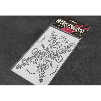 Bittydesign Vinyl Stencil - Floreal