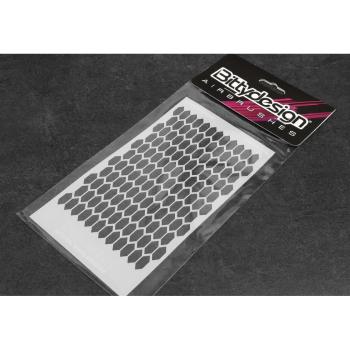 Bittydesign Vinyl Stencil - Honeycomb V3