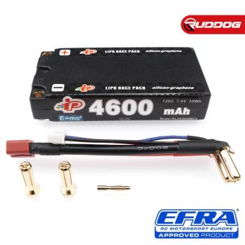 Preview: Intellect MC4 4600mAh 120C 7.6V Long Runtime LCG Graphene Shorty Pack LiHV