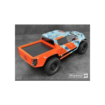 Preview: Bittydesign RR-Ultra 1/10 Rock Crawler Body (Clear | Pre-Cut | 1mm | 313mm)