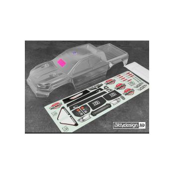 Bittydesign RR-Ultra 1/10 Rock Crawler Body (Clear | Pre-Cut | 1mm | 313mm)