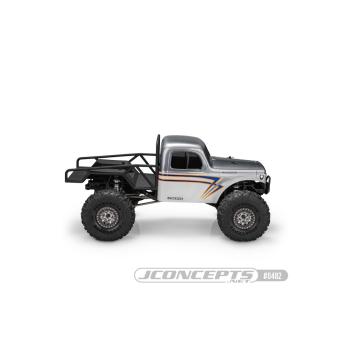 Preview: JConcepts JCI Power Master, cab only 12.3" wheelbase (Fits - Traxxas TRX-4 Sport, Enduro, Axial, Vanquish 12.3" wheelbase)