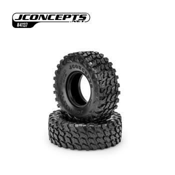 JConcepts Bossman - green compound (Class 2, 1.9" scaler tire 4.75in OD)(Fits – 1.9” 1:10th crawler wheel)