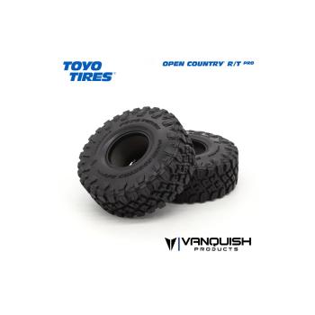 Vanquish Toyo Open Country R/T Pro 1.9 Tires (2) - 4.65" Red Compound