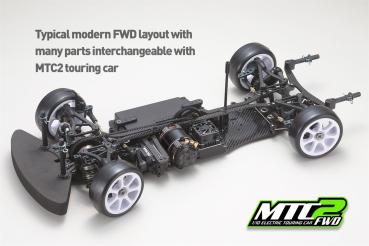 MTC-2 FWD 1/10 ELECTRIC TOURING KIT OHNE RÄDER
