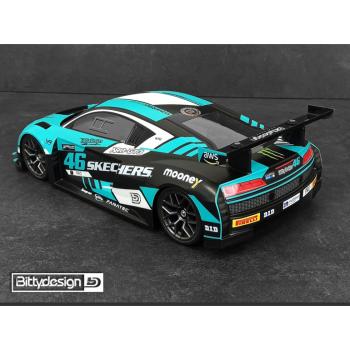 Bittydesign AR8-GT3 1/10 GT clear body 190mm