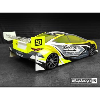 Bittydesign HYPER-200 Clear Body 1/10 TC 200mm nitro, Lightweight