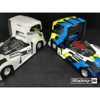 Bittydesign Iron 1/10 Truck Body Clear
