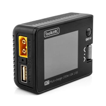 ToolkitRC M7 LiPo 1-6S 10A Ladegerät DC 7-28V