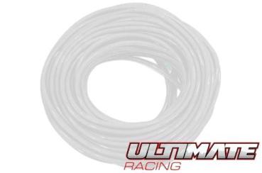 Nitroschlauch Silikon - 25m x 2.5mm x 6mm - transparent
