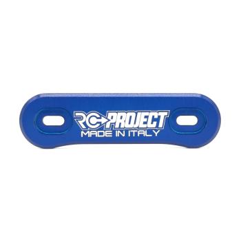 RC-Project One Piece Wing Button in Ergal 7075 T6 Blue