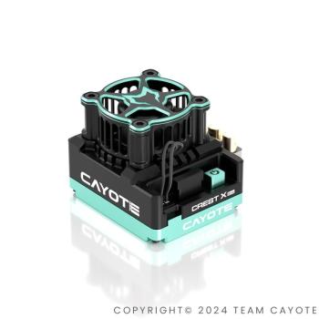 Preview: CAYOTE Racing Brushless Regler CREST X EVO 160A - 2-3S LiPo