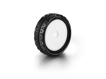 HUDY 1/10 OFFROAD REIFEN GEKLEBT 2WD FRONT CARPET