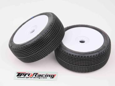 TPRO 1/8 Offroad SNIPER Racing Tire Pre-Mounted (WH) T3 Soft