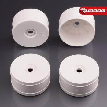 Sweep 1:8 buggy Dish Wheels V5 White 4pcs