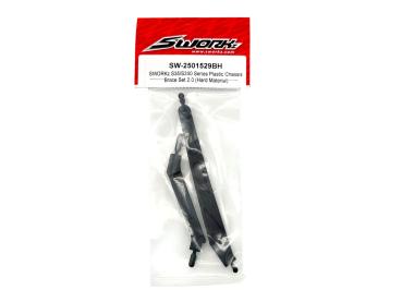 SWORKz Plastic Chassis Brace Set 2.0 (Hard Material)