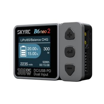SkyRC B6neo 2 DC Ladegerät grau LiPo 1-6S 15A 300W