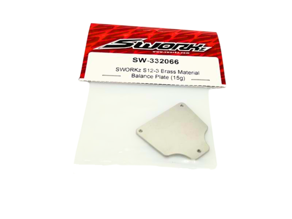 SWORKz S12-3 Brass Material Balance Plate (15g)