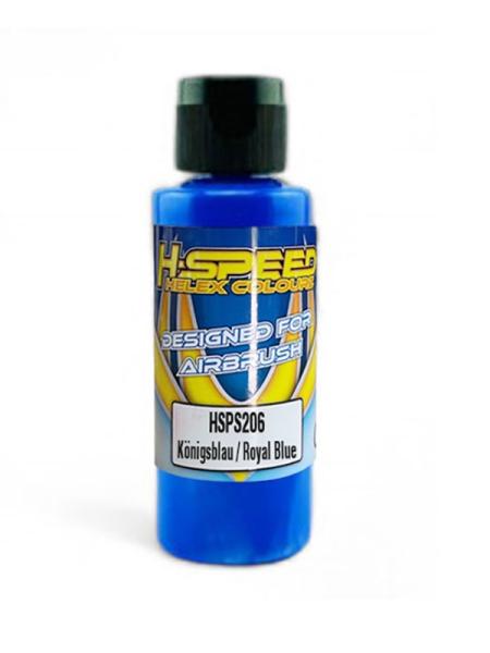 Lexan Airbrush Farbe 60 ml Königsblau / Royal Blue H-SPEED