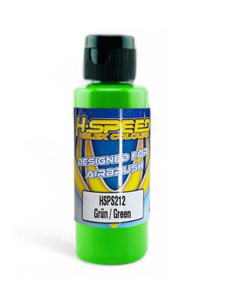 Lexan Airbrush Farbe 60 ml Grün / Green H-SPEED