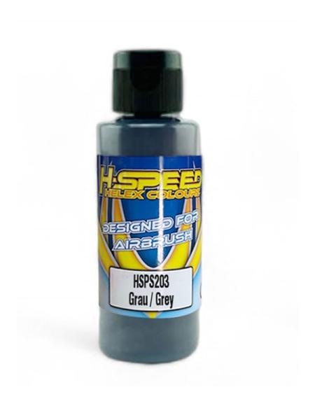 Lexan Airbrush Farbe 60 ml Grau / Grey H-SPEED