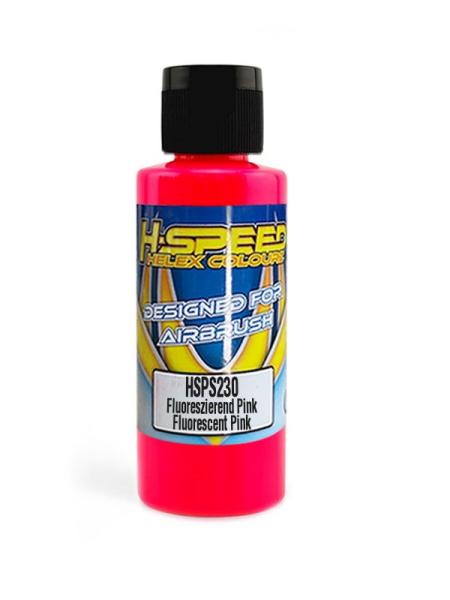 Lexan Airbrush Farbe 60 ml Fluoreszierend Pink H-SPEED