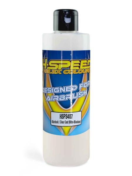 Lexan Airbrush Farbe 200 ml Klarlack/NitroBlocker/ClearCoat H-SPEED