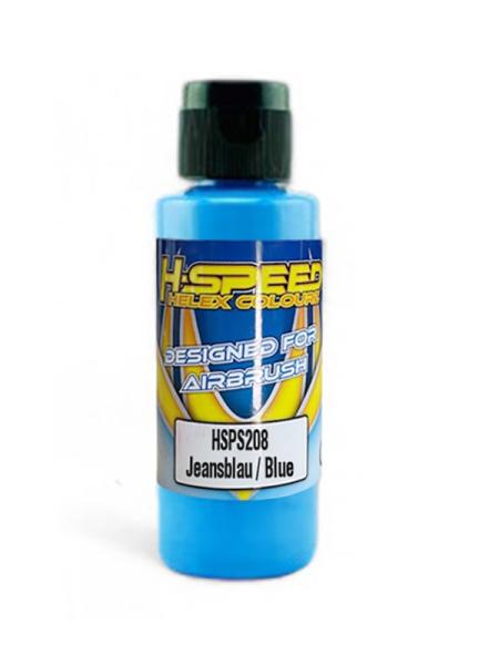 Lexan Airbrush Farbe 60 ml Jeansblau / Blue H-SPEED