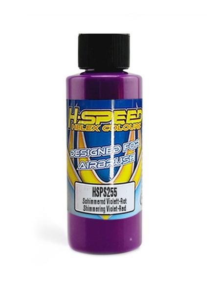 Lexan Airbrush Farbe 60 ml Schimmernd Violett-Rot H-SPEED