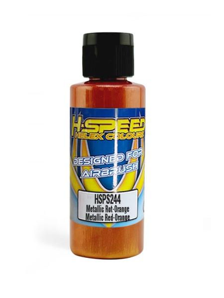 Lexan Airbrush Farbe 60 ml Metallic Rot-Orange / Red-Orange H-SPEED
