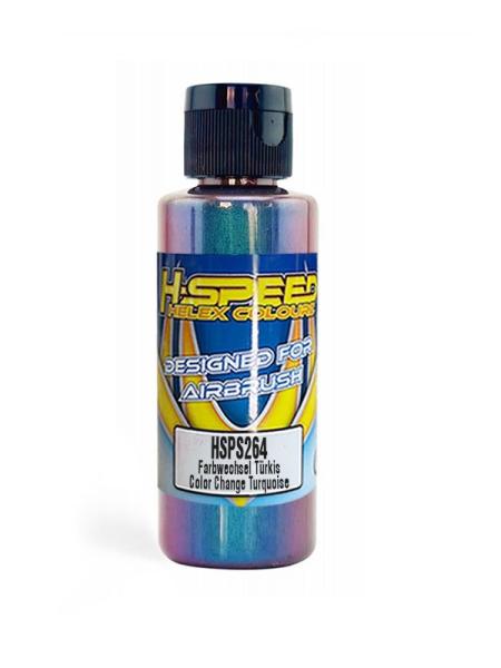Lexan Airbrush Farbe 60 ml Farbwechsel Türkis / Turquoise