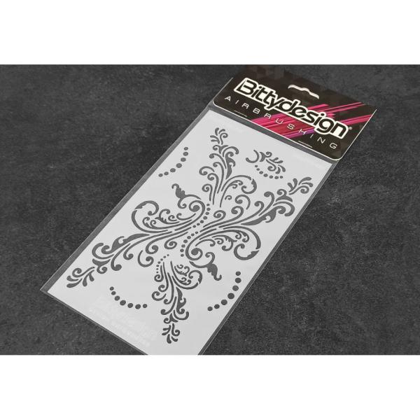 Bittydesign Vinyl Stencil - Floreal