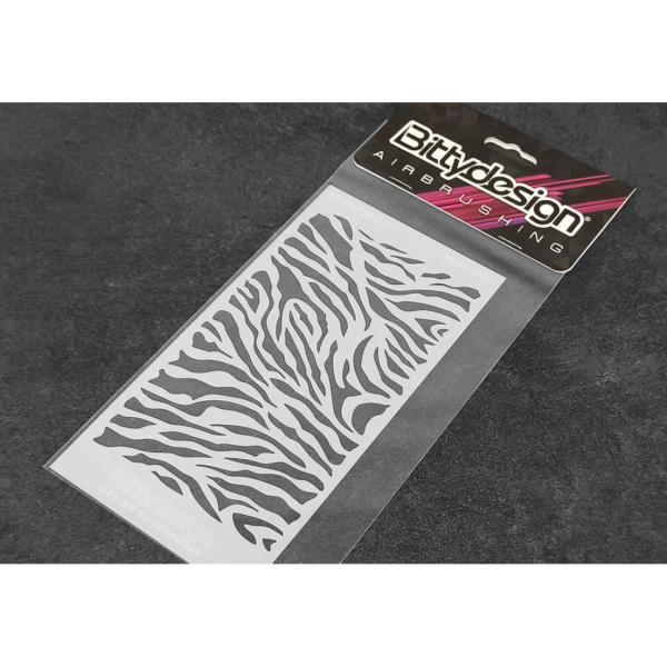 Bittydesign Vinyl Stencil - Zebra