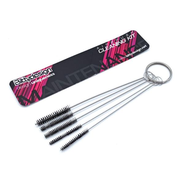 Bittydesign Airbrush Cleaning set (5 nylon brushes sizes)