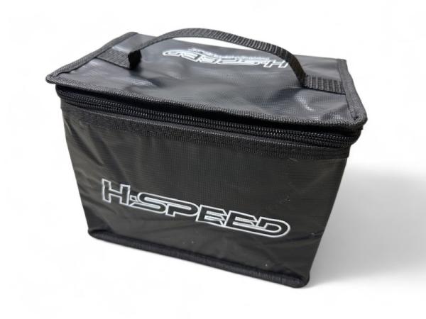LIPO Bag schwarz groß 210x160x150 HSPEED