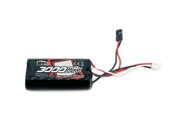 TPRO Electronics Li-Ion RC Receiver Battery 3000mAh