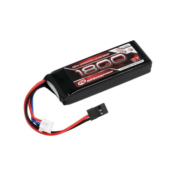 Robitronic LiPo Akku 1800mAh 2S 14x31x86mm Empfängerpack