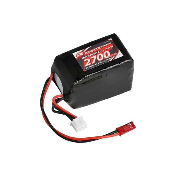 Robitronic LiPo Akku 2700mAh 2S 2/3A Hump Size Empfängerpack