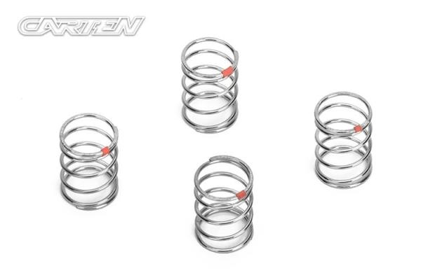 CARTEN Shock spring (1.2X22mm)Red-Soft
