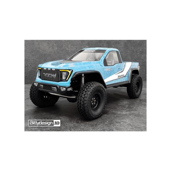 Bittydesign ROCK1 1/10 clear body for all 12.3" (313mm) wheelbase Rock Crawler, 1mm