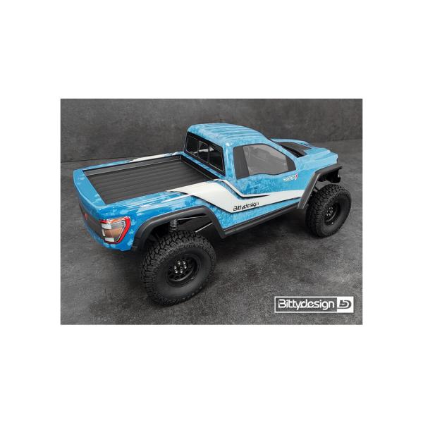 Bittydesign ROCK1 1/10 clear body for all 12.3" (313mm) wheelbase Rock Crawler, 1mm