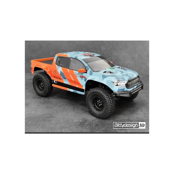 Bittydesign RR-Ultra 1/10 Rock Crawler Body (Clear | Pre-Cut | 1mm | 313mm)