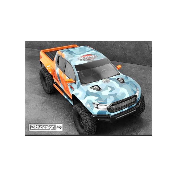 Bittydesign RR-Ultra 1/10 Rock Crawler Body (Clear | Pre-Cut | 1mm | 313mm)