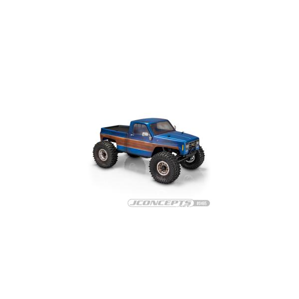 JConcepts 1978 Chevy K10, Tuck body, 12.3” wheelbase (Fits-TRX-4 Sport, Enduro, Axial 12.3" wheelbase)