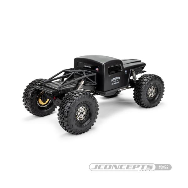 JConcepts JCI Anvil, cab only body (Fits - Traxxas TRX-4 Sport, Enduro, Axial, Vanquish 12.3" wheelbase)