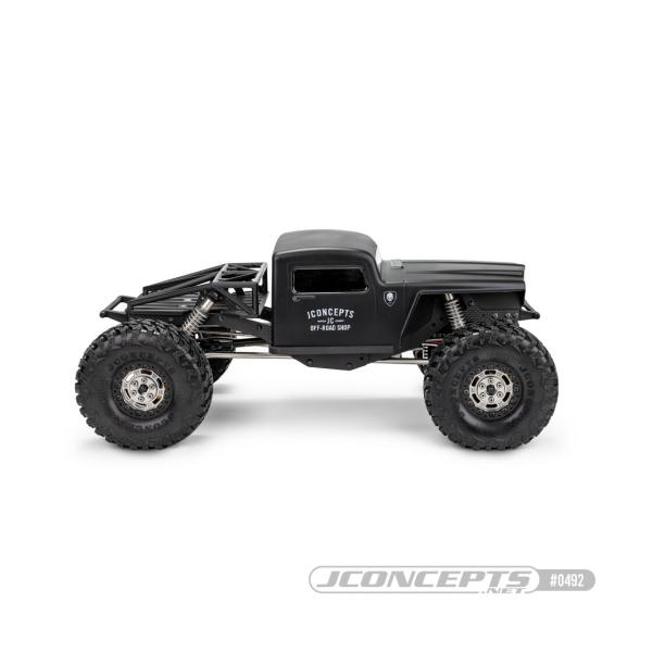 JConcepts JCI Anvil, cab only body (Fits - Traxxas TRX-4 Sport, Enduro, Axial, Vanquish 12.3" wheelbase)